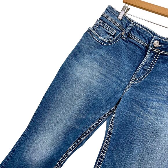 Silver Jeans Women's Suki Bootcut Jeans 18x30 Contrast Stitching Medium Wash - Picture 11 of 12